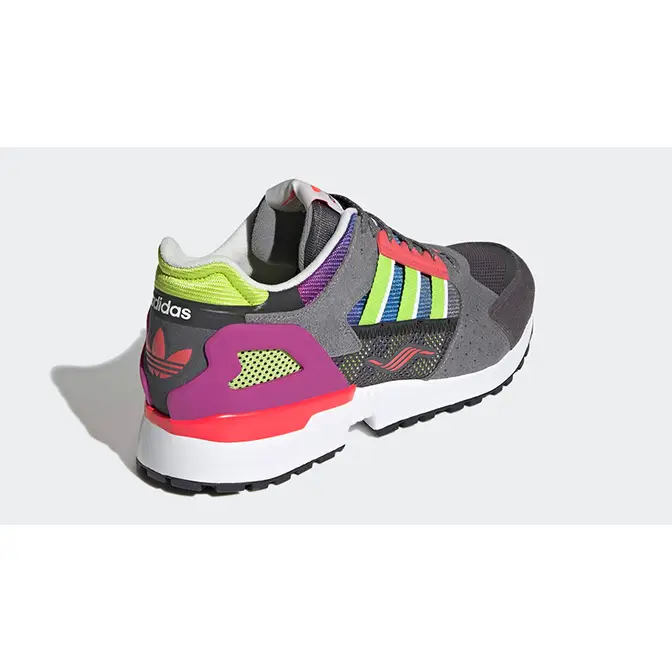 adidas ZX 10000 Grey Sonic Fuchsia GZ7724 Back