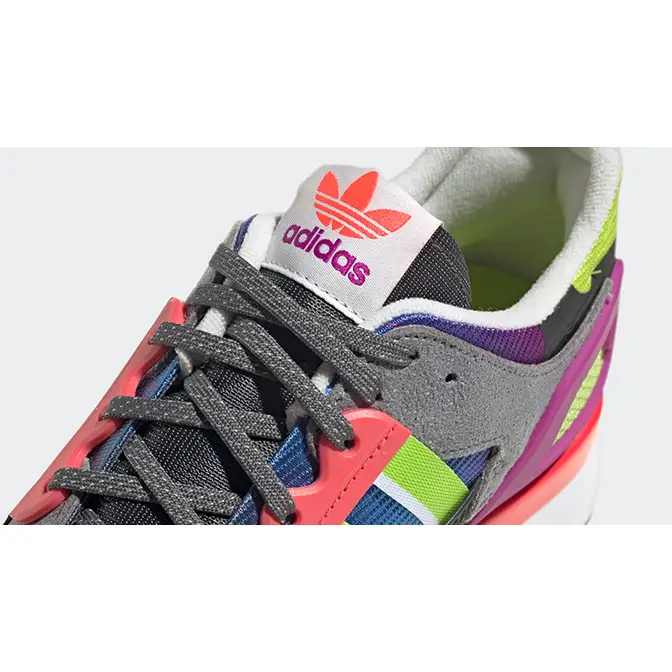 adidas ZX 10000 Grey Sonic Fuchsia GZ7724 Detail