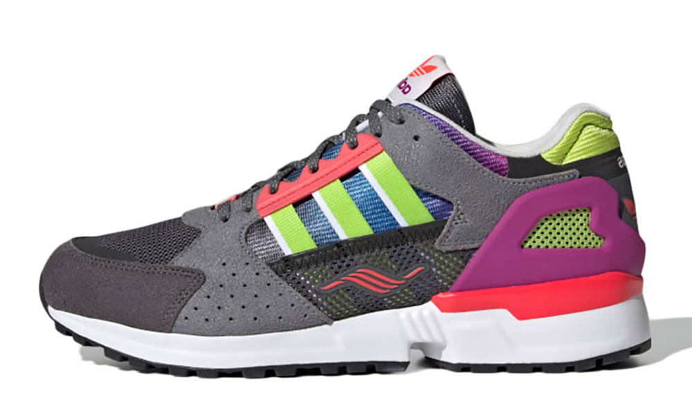 adidas ZX 10000 Grey Sonic Fuchsia