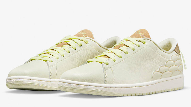 Air Jordan 1 Centre Court Lemon Lime DQ5350-181 front