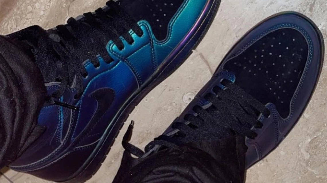 Air Jordan 1 High Anodized Blue Green First Look