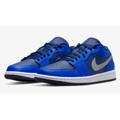 Outlet Jordan 1 Low Blue Void Game Royal Womens 8