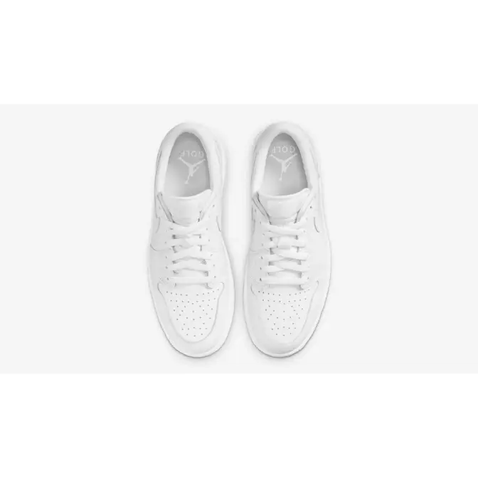 Air Jordan 1 Low Golf Triple White | Where To Buy | DD9315-101