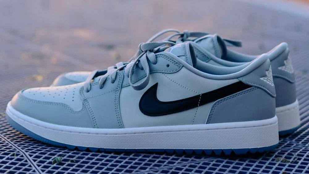 Image via john_van_dyk air jordan 1 low golf wolf grey 1