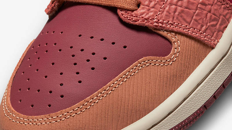 Air Jordan 1 Mid Africa Closeup 1