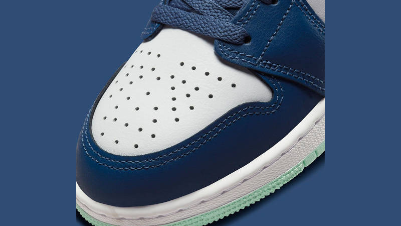 Air Jordan 1 Mid GS Blue Mint