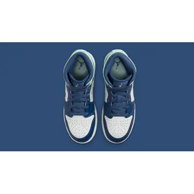 Air Jordan 1 Mid GS Blue Mint | Where To Buy | 554725-413 | The Sole  Supplier