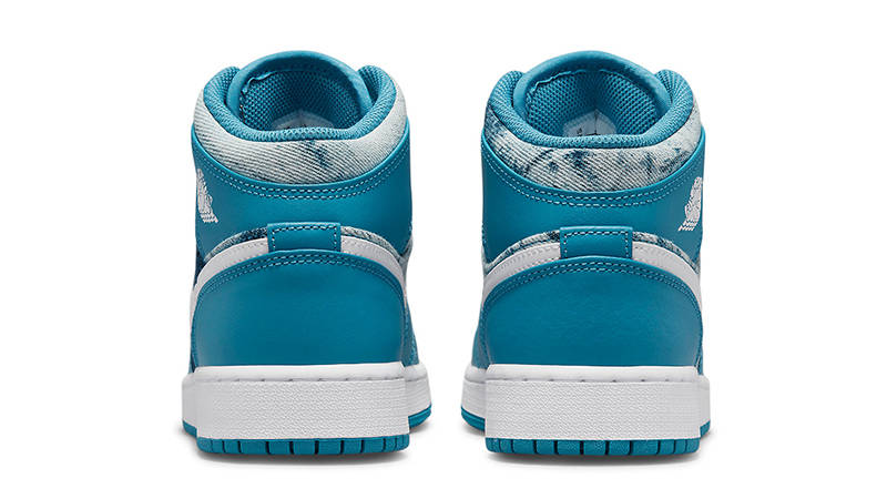Air Jordan 1 Mid GS Washed Denim