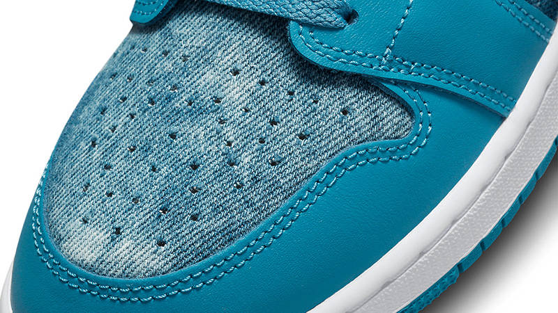 Air Jordan 1 Mid GS Washed Denim