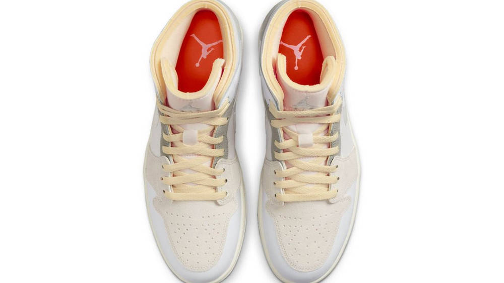 Image via Nike air jordan 1 mid inside out 3