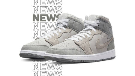 The Air Jordan 1 Mid "Particle Grey" Opts for a Winter-Ready Setup The Air Jordan 1 Mid "Particle Grey" Opts for a Winter-Ready Setup