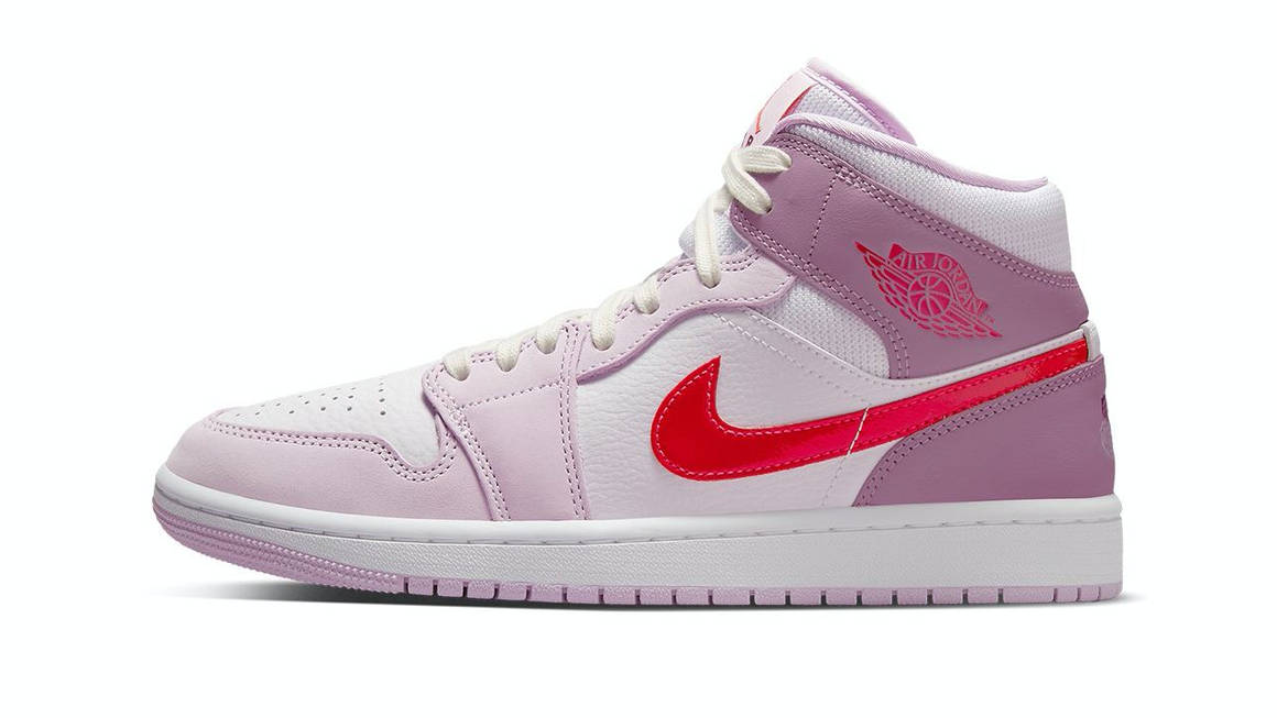 Grab an Official Look at the Air Jordan 1 Mid "Valentine's Day" The