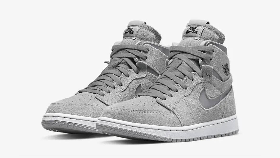Air Jordan 1 Zoom CMFT Metallic Silver CT0979-003 Side