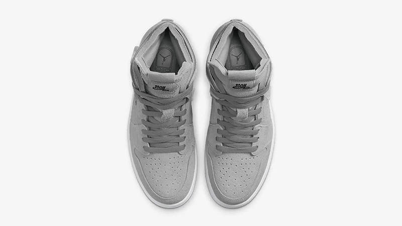 Air Jordan 1 Zoom CMFT Metallic Silver CT0979-003 Top