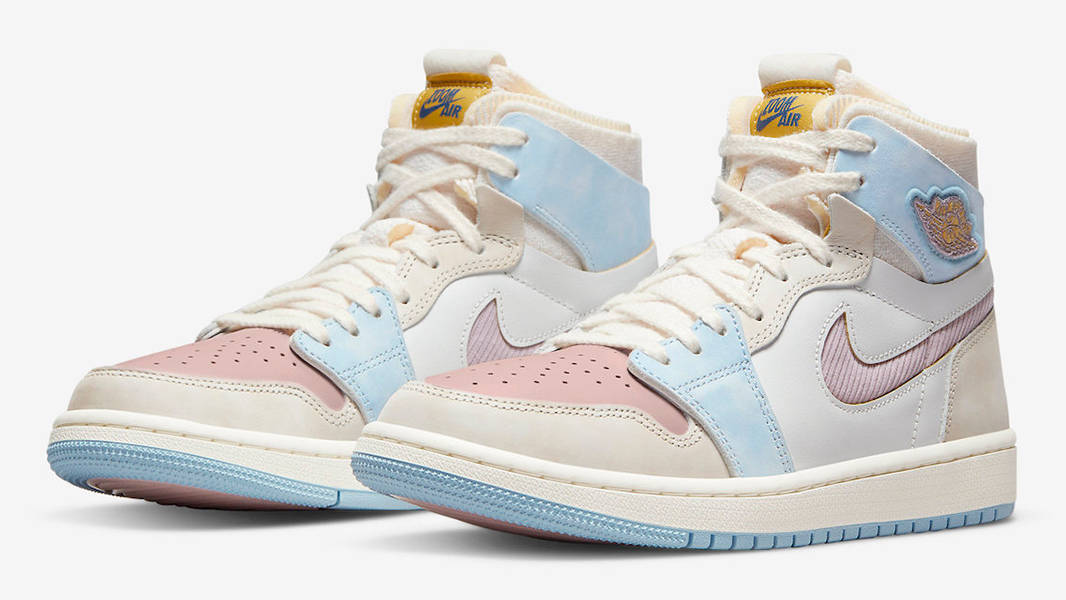 Air Jordan 1 Zoom CMFT Pink Plum Fog DQ5092-651 Side