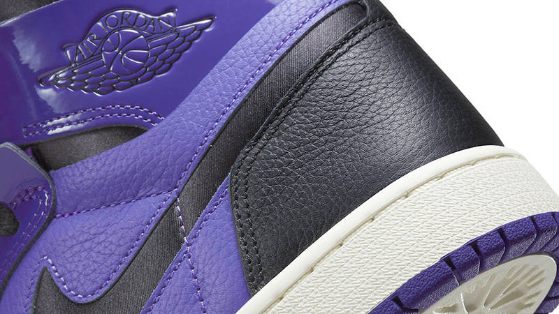 Air Jordan 1 Zoom CMFT Purple Patent CT0979-505 Detail