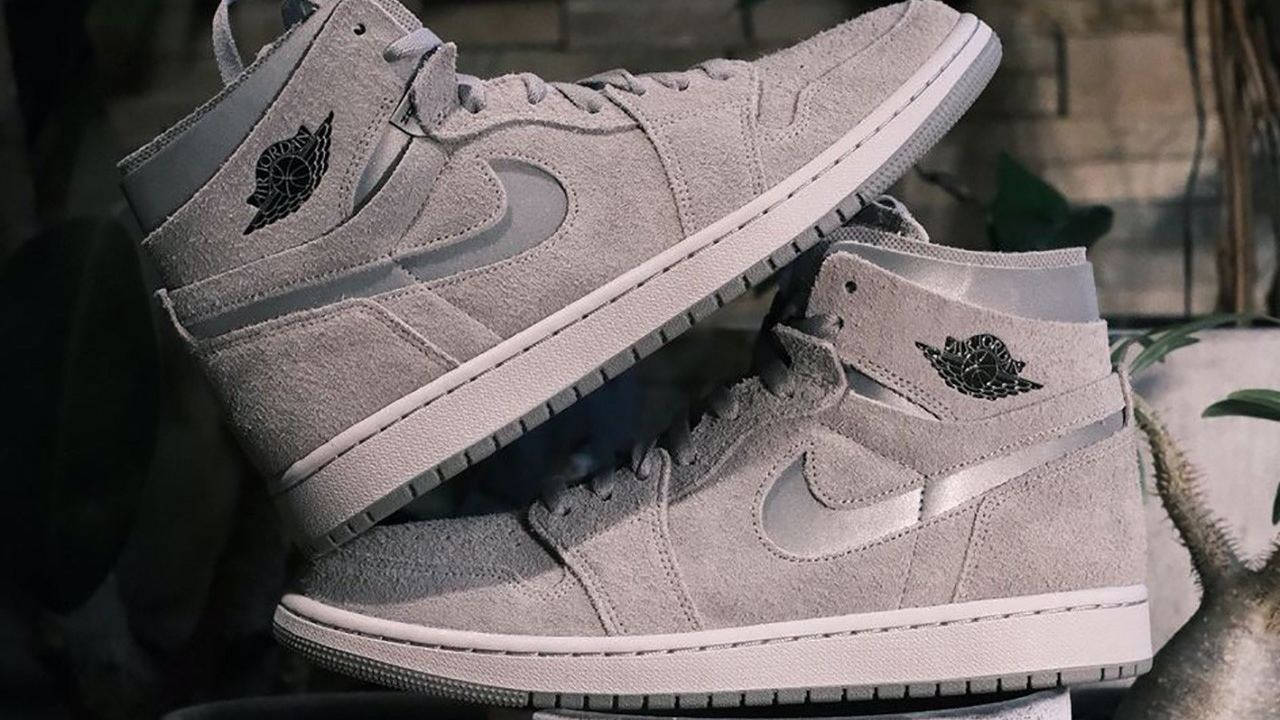 air jordan 1 zoom comfort metallic silver 2