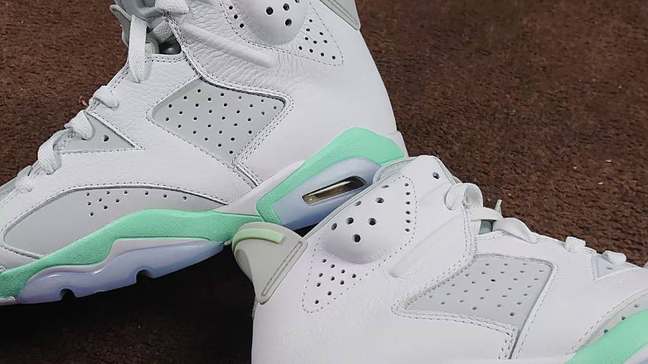 Air Jordan 6 Mint Foam Colourway