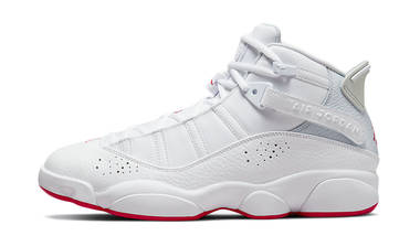 Air Jordan 6 Rings White Red