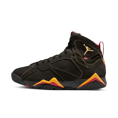 Air jordan 7 retro black store and gold