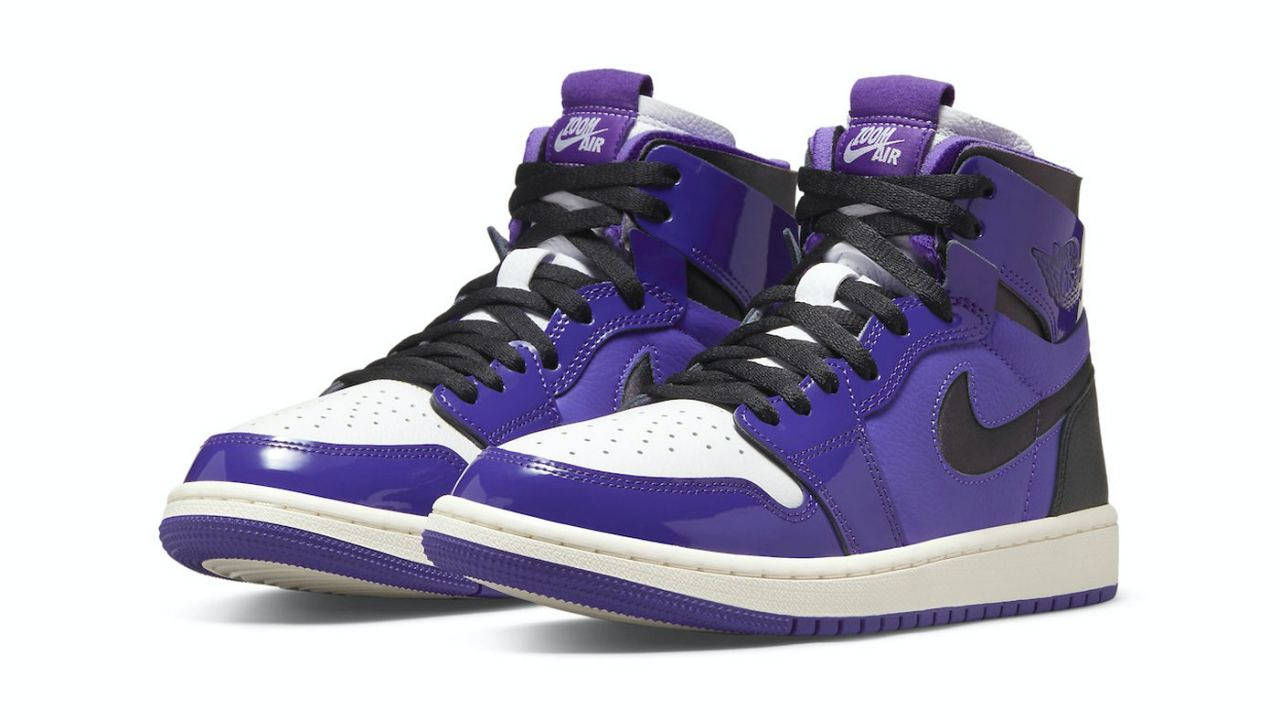 aj1 zoom cmft purple patent 2