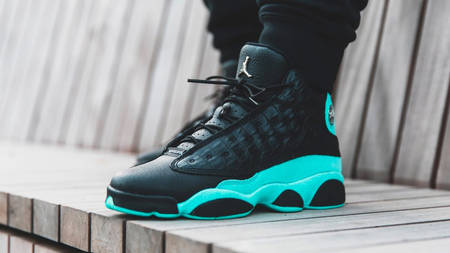 turquoise jordans 13