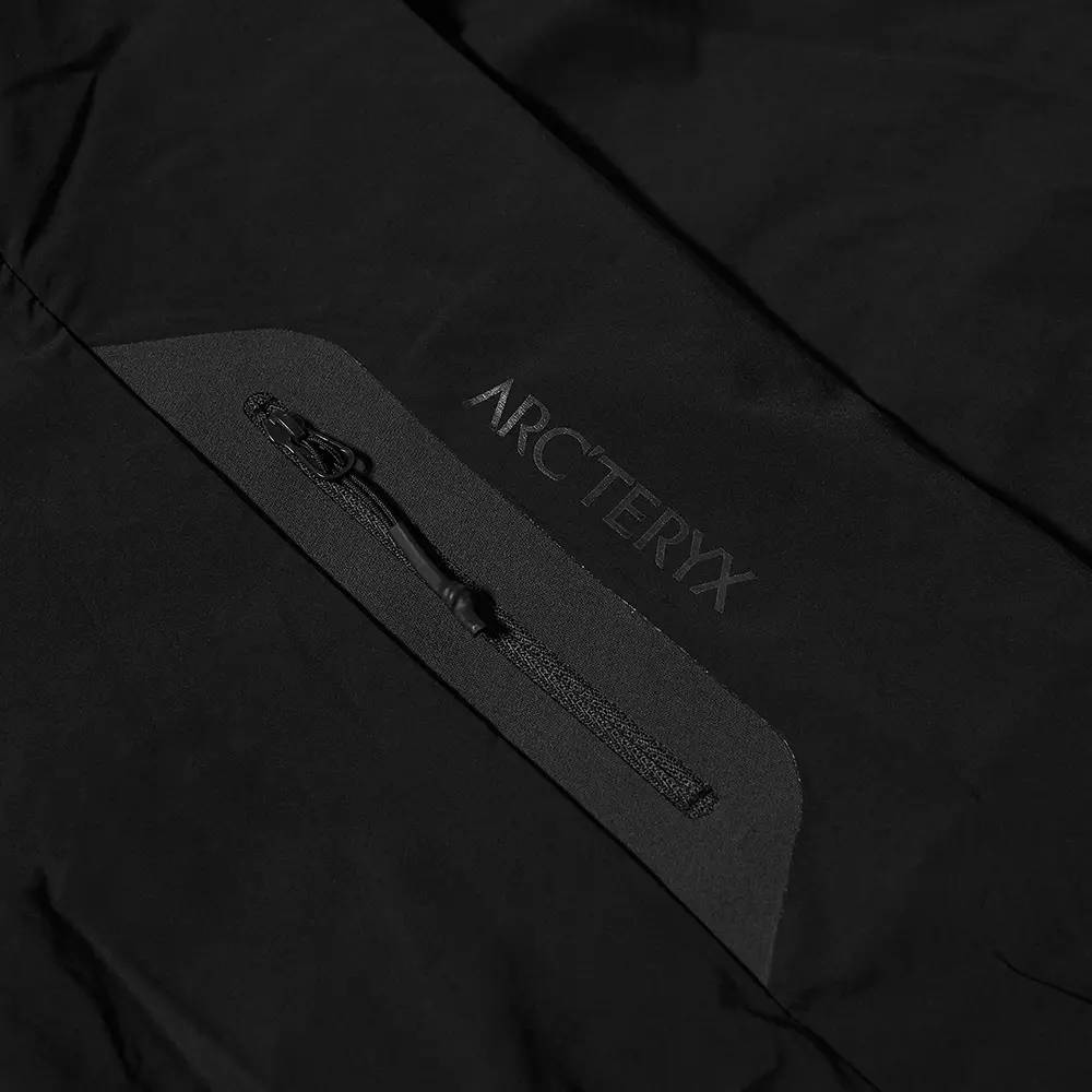 Arc'teryx System A Metric Insulated Hoodie Black Detail