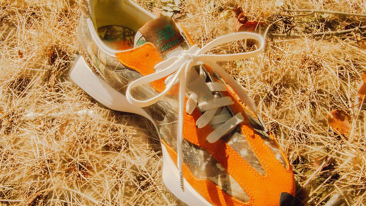 atmos x New Balance 327 Realtree Camo Colourway