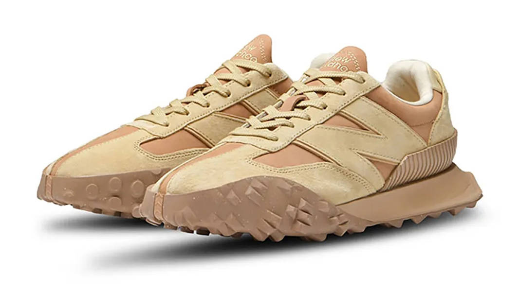 AURALEE x New Balance XC-72 Camel UXC72AL Side