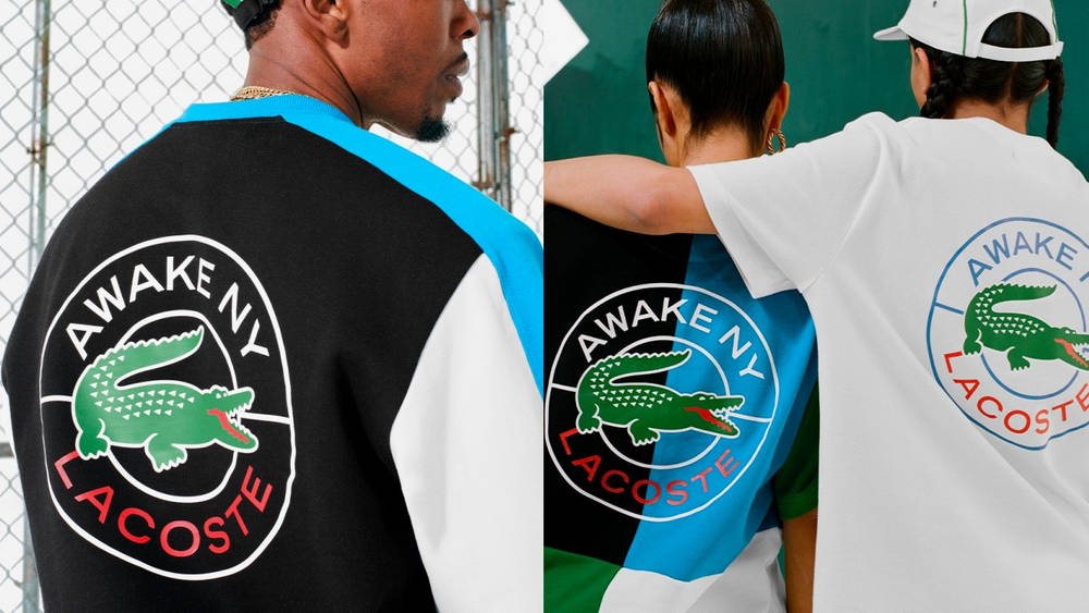 Image via Zhamak Fullad This Lacoste x Awake NY Collaboration Is a Grand Slam
