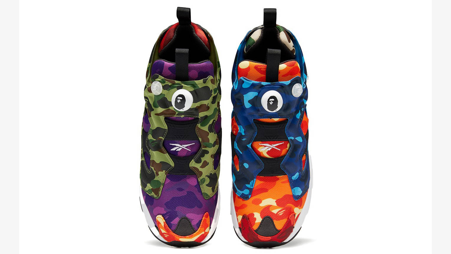 BAPE x Reebok Instapump Fury Multi