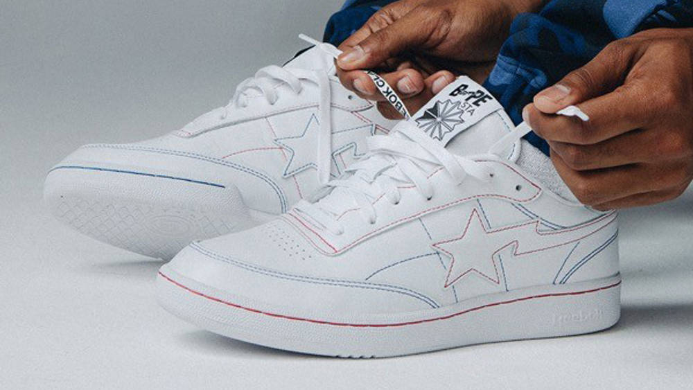 Image via BAPE/Reebok BAPE x Reebok SS22 Collaboration