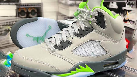 The Air Jordan 5 "Green Bean" From 2006 Is Making a Comeback The Air Jordan 5 "Green Bean" From 2006 Is Making a Comeback
