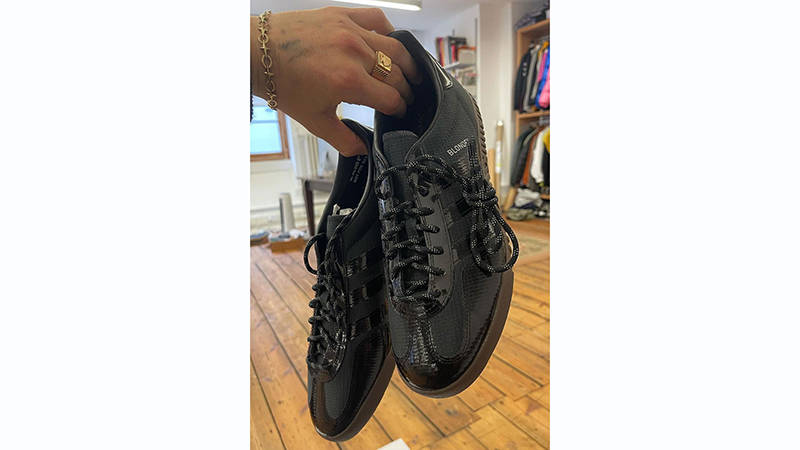Blondey McCoy x adidas A.B. Gazelle Black | Where To Buy | GY4426