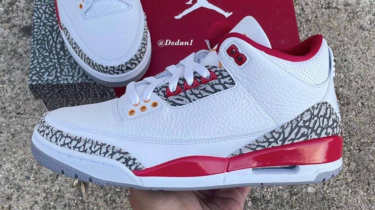 Air Jordan 3 "Cardinal Red"