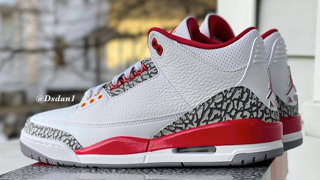 Air Jordan 3 "Cardinal Red"