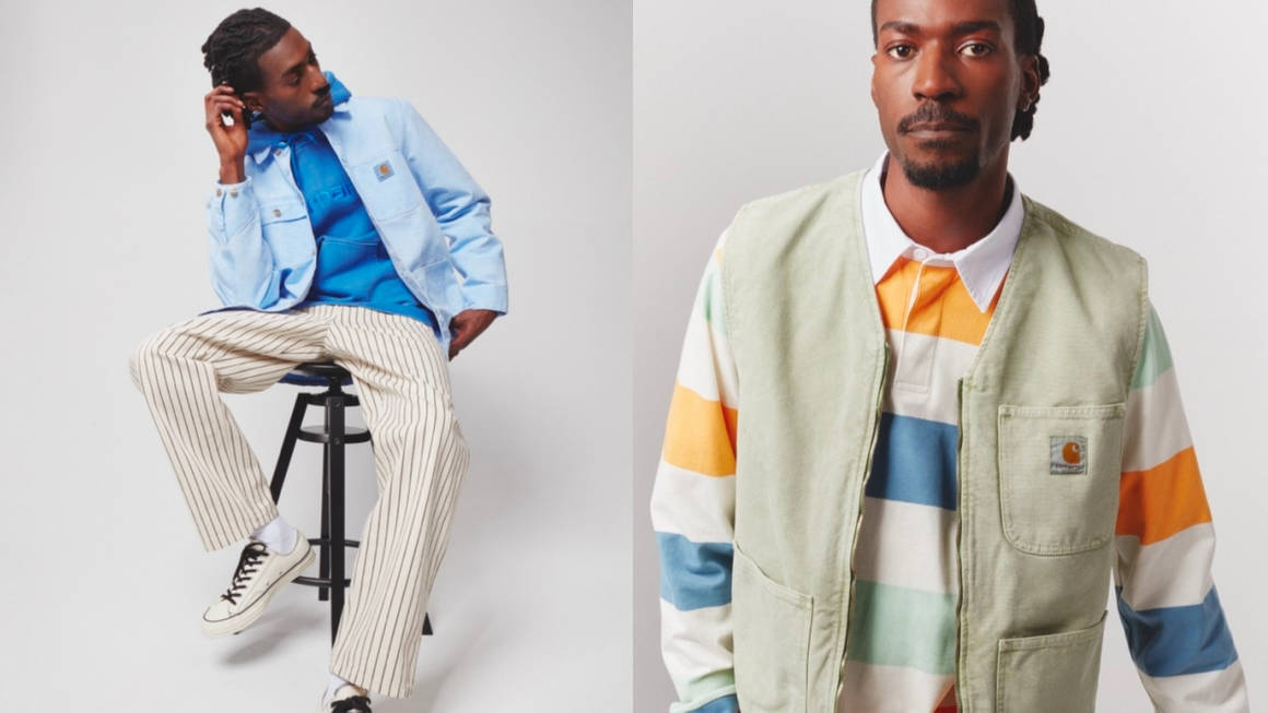 Carhartt WIP Embraces Pastel Hues for Spring/Summer '22 | The Sole Supplier