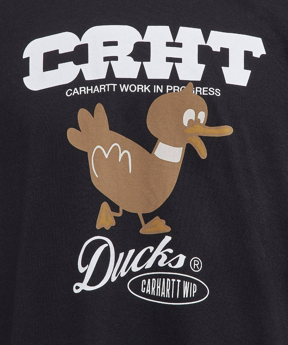 Carhartt WIP Ducks T-Shirt Black Detail