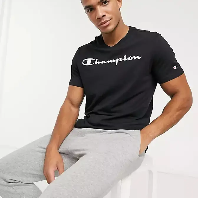 Nike Sportswear Essential Short-Sleeve Top Black Front