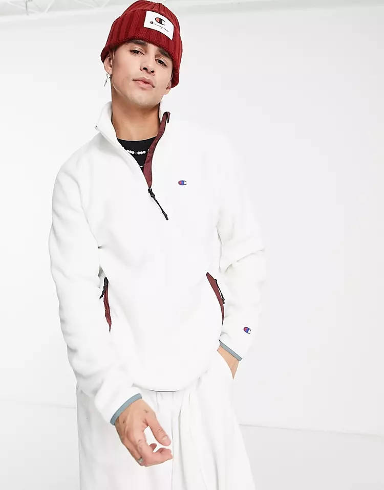 Champion sweatshirt uk outlet zip