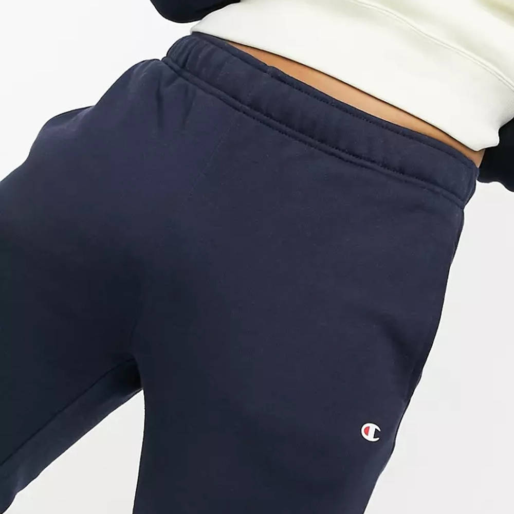 Champion Small Logo Tracksuit Bottoms Navy Detail