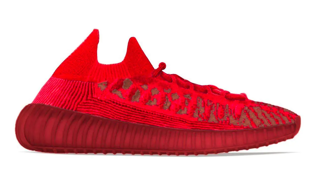 Yeezy 350 cheap all red