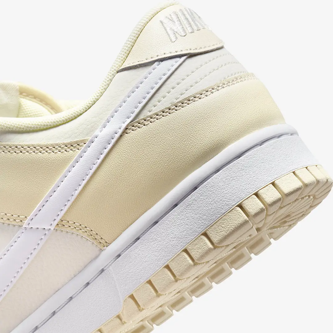 Creamy Neutral Hues Dress the Nike Dunk Low 