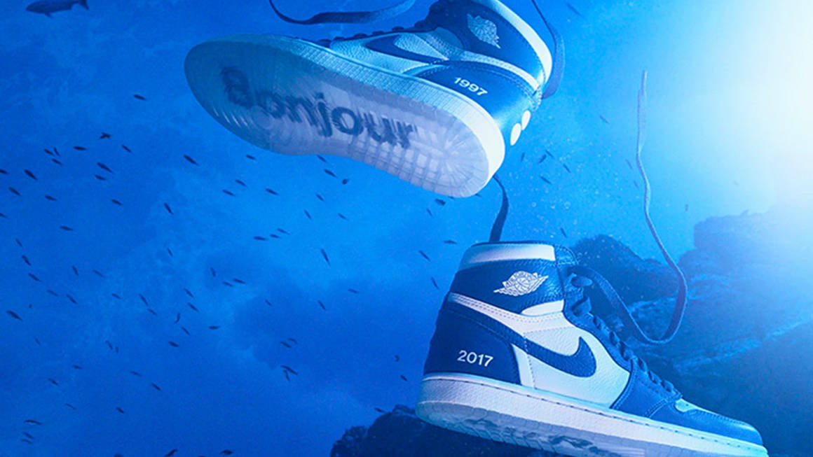 Burn Rubber Sneaker Boutique - For the Detroit Lions fans Air Jordan 1  'True Blue' release, or as we like to unofficially call them the 'Detroit  Lions' colorway in honor of their