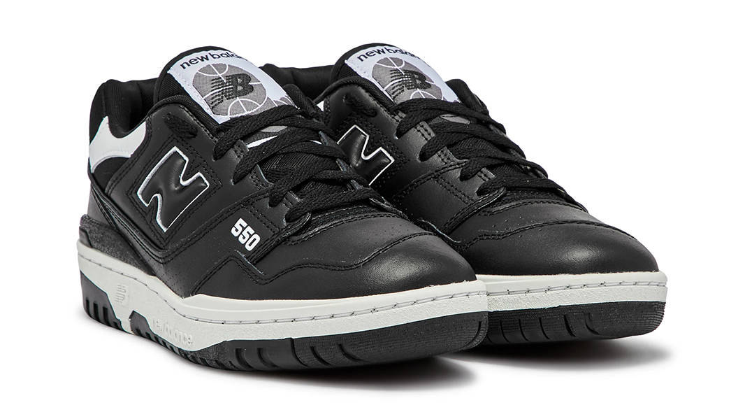 COMME des GARÇONS HOMME x New Balance 550 Black HJ-K101-1 Front
