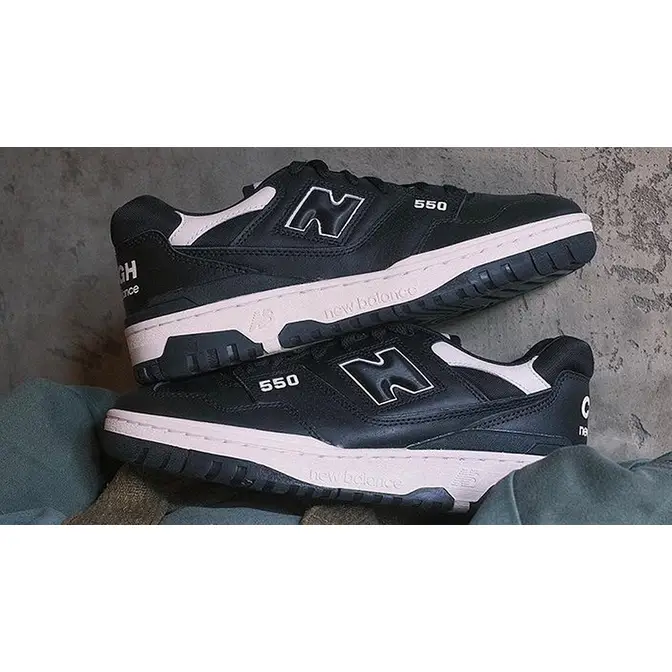 COMME des GAR ONS HOMME x New Balance 550 Black Raffles Where