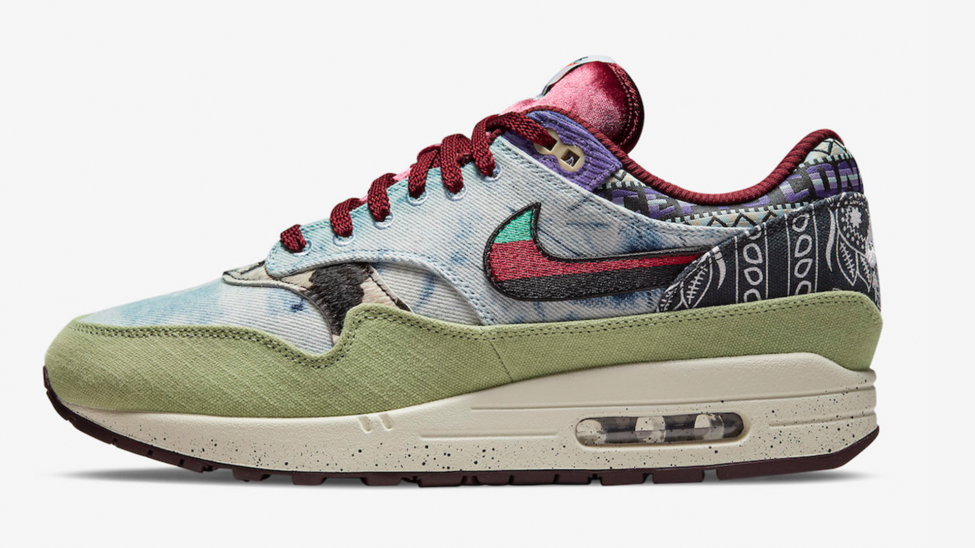 Concepts x Nike Air Max 1 Olive Canvas