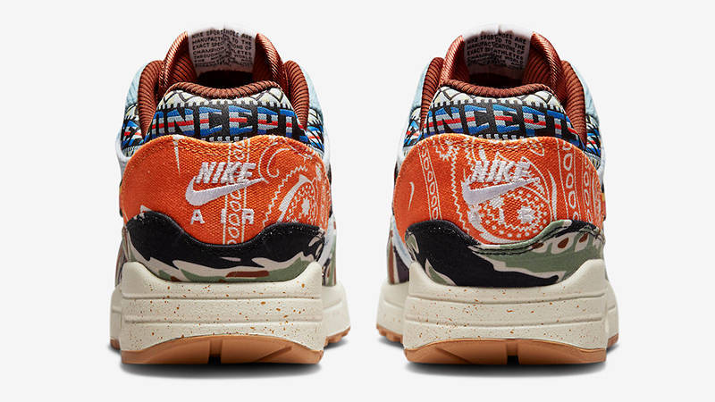 Concepts x Nike Air Max 1 Black Multi Back