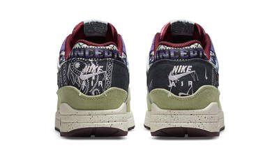 Concepts x Nike Air Max 1 Olive Canvas DN1803-300 Back