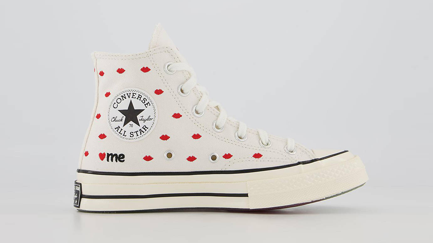 Converse Chuck 70 Crafted With Love High White Red